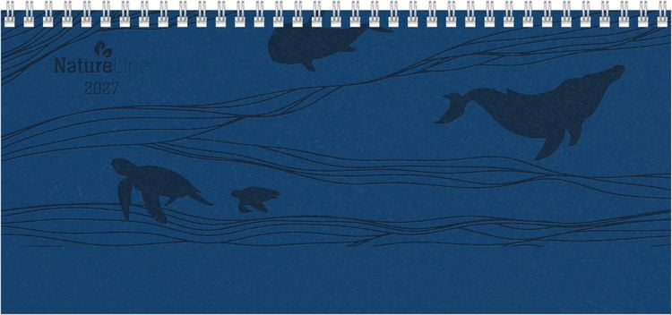 Produktbild: Tisch-Querkalender Ocean 2027