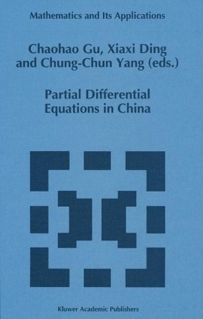 Produktbild: Partial Differential Equations in China