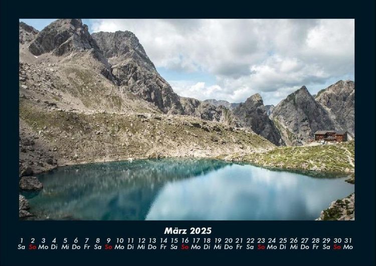 Produktbild: Die Seen der Erde 2025 Fotokalender DIN A4