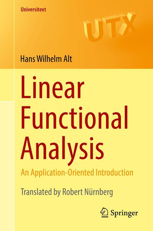Produktbild: Linear Functional Analysis