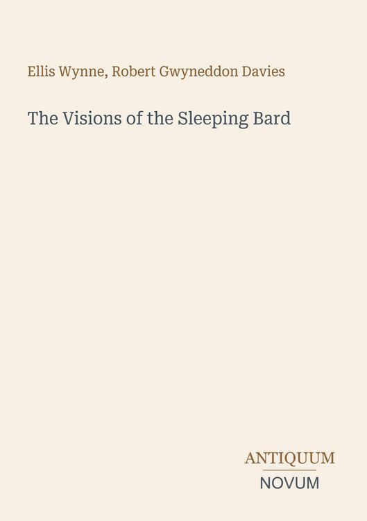 Produktbild: The Visions of the Sleeping Bard