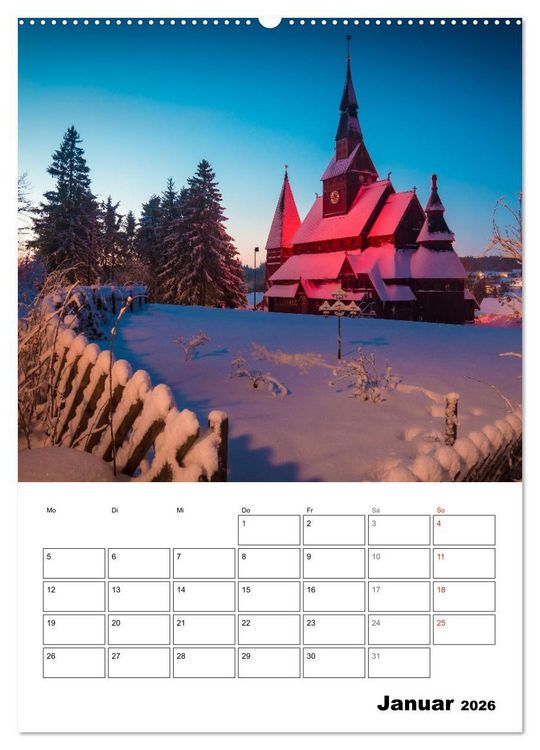 Produktbild: Traumhaftes Deutschland - Idyllische Ansichten (Wandkalender 2026 DIN A2 hoch), CALVENDO Monatskalender