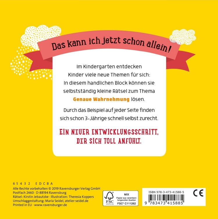 Produktbild: Im Kindergarten: Genau schauen