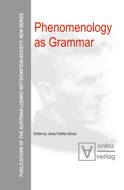 Produktbild: Phenomenology as Grammar