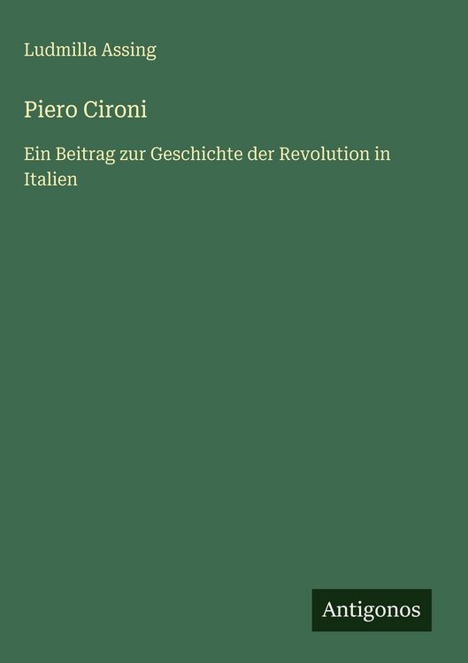 Produktbild: Piero Cironi
