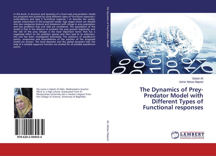 Produktbild: The Dynamics of Prey-Predator Model with Different Types of Functional responses