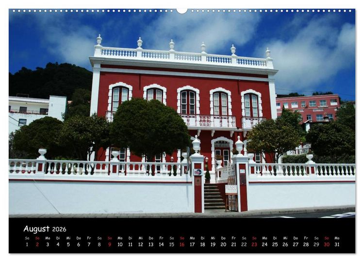 Produktbild: La Palma, Isla bonita (Wandkalender 2026 DIN A2 quer), CALVENDO Monatskalender