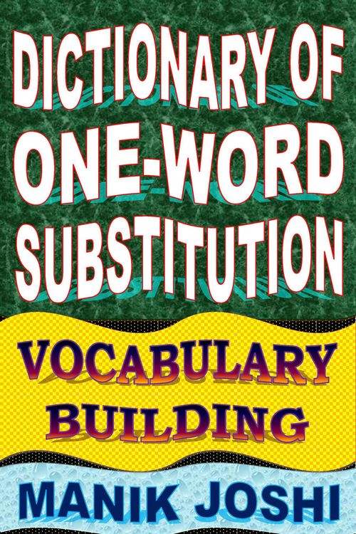 Produktbild: Dictionary of One-word Substitution: Vocabulary Building (English Word Power, #13)