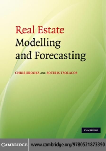 Produktbild: Real Estate Modelling and Forecasting