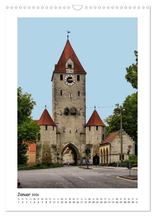 Produktbild: Regensburg - Ansichtssache (Wandkalender 2026 DIN A3 hoch), CALVENDO Monatskalender