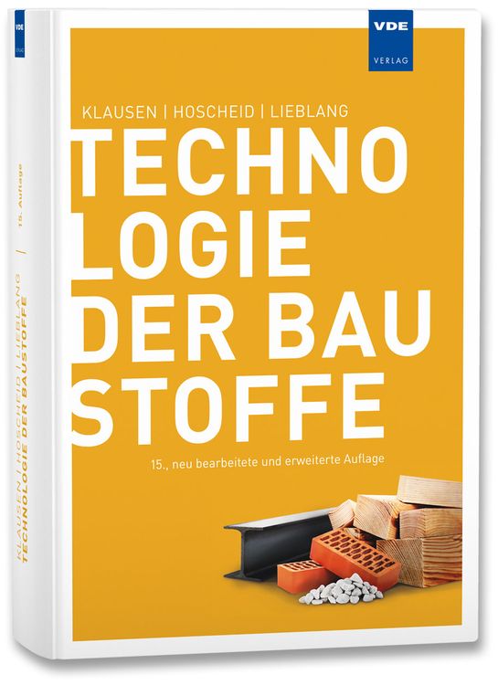 Produktbild: Technologie der Baustoffe