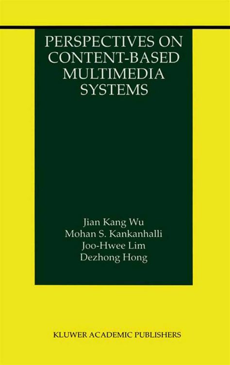 Produktbild: Perspectives on Content-Based Multimedia Systems