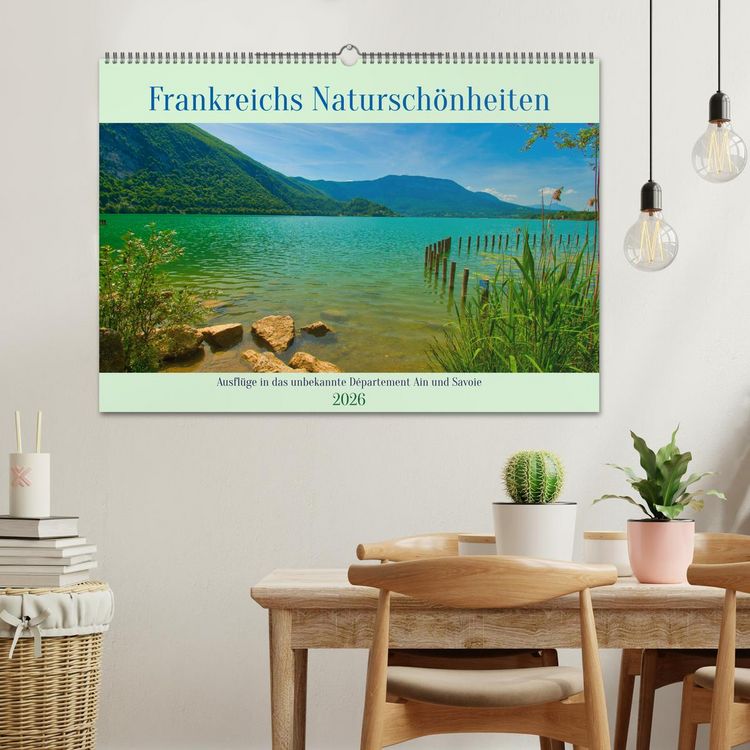 Produktbild: Frankreichs Natursch&ouml;nheiten (Wandkalender 2026 DIN A2 quer), CALVENDO Monatskalender