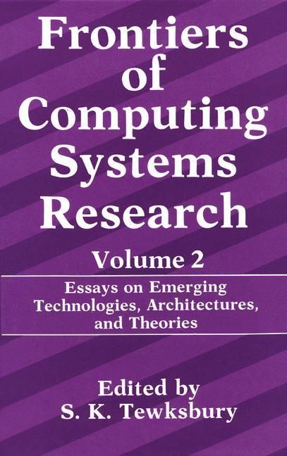 Produktbild: Frontiers of Computing Systems Research