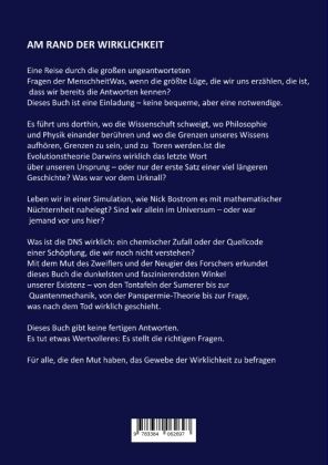 Produktbild: Am Rand der Wirklichkeit