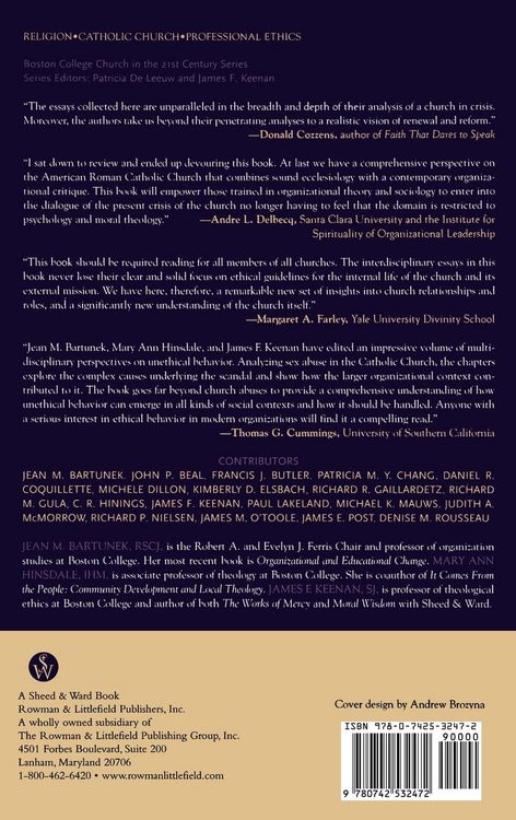 Produktbild: Church Ethics and Its Organizational Context