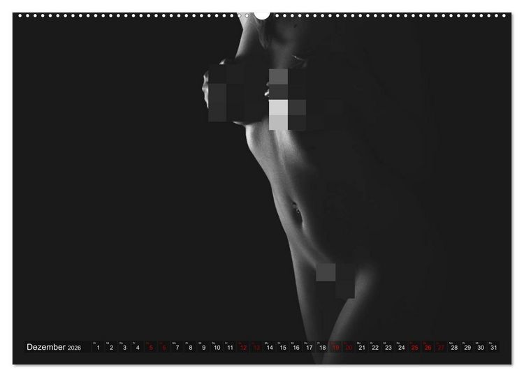 Produktbild: Sensual Secrets (Wandkalender 2026 DIN A2 quer), CALVENDO Monatskalender