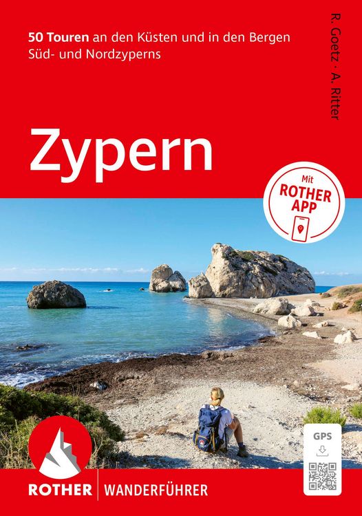 Produktbild: ROTHER Wanderf&uuml;hrer Zypern. 50 Touren an den K&uuml;sten und in den Bergen S&uuml;d- und Nordzyperns