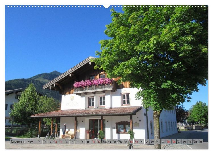 Produktbild: Im Achental - Erholung in den Chiemgauer Alpen (hochwertiger Premium Wandkalender 2027 DIN A2 quer), Kunstdruck in Hochglanz