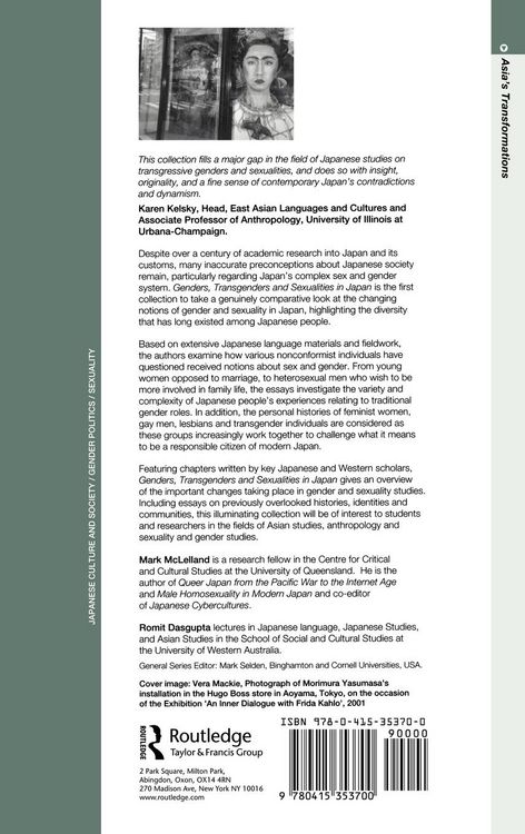 Produktbild: Genders, Transgenders and Sexualities in Japan