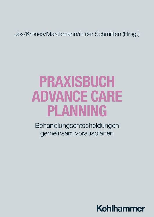 Produktbild: Praxisbuch Advance Care Planning
