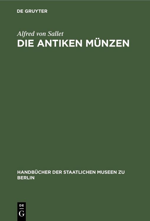 Produktbild: Die Antiken M&uuml;nzen
