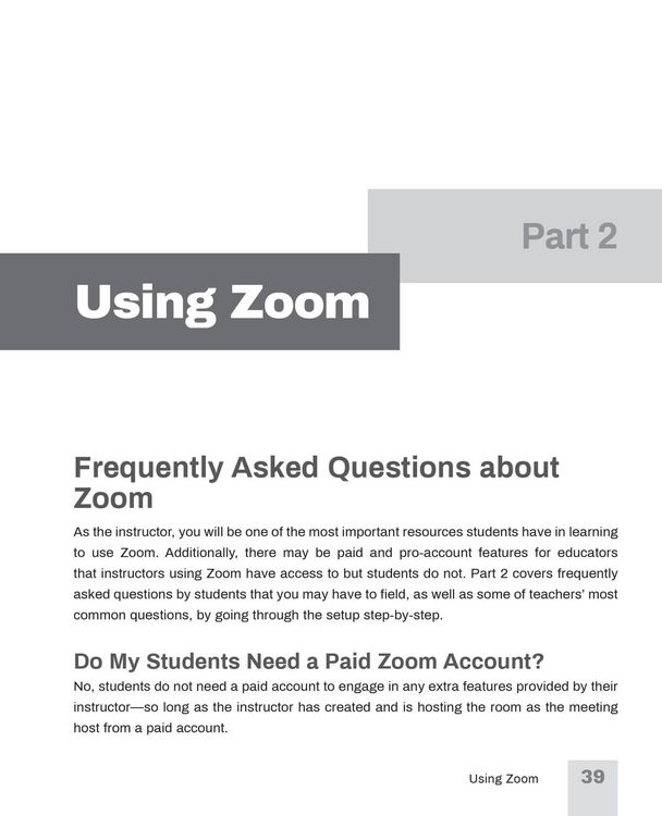 Produktbild: Introduction to Teaching with Zoom