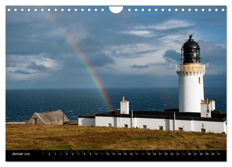 Produktbild: Leuchtt&uuml;rme (Wandkalender 2026 DIN A4 quer), CALVENDO Monatskalender