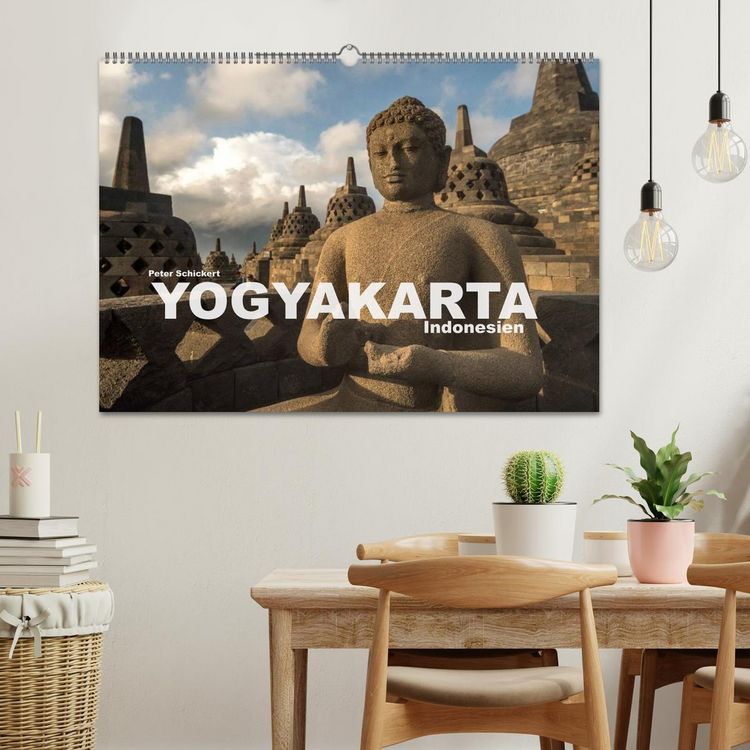 Produktbild: Yogyakarta - Indonesien (Wandkalender 2026 DIN A2 quer), CALVENDO Monatskalender