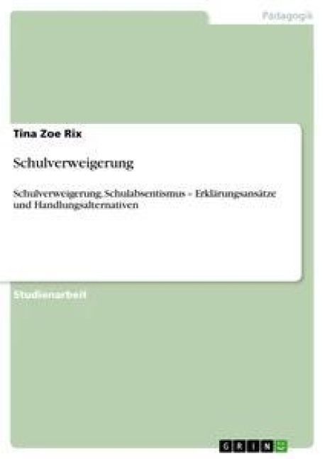Produktbild: Schulverweigerung