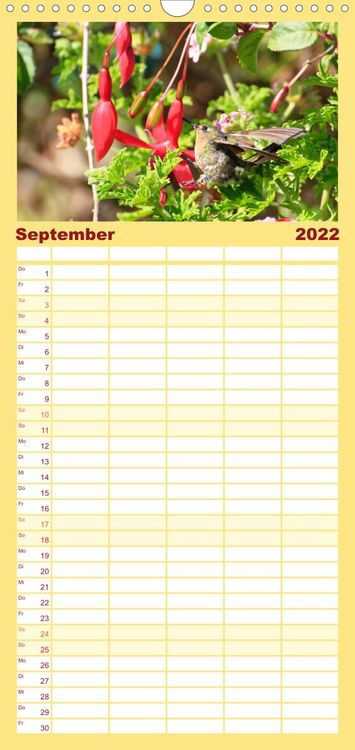 Produktbild: Familienplaner Photoreise durch Kolumbien (Wandkalender 2022 , 21 cm x 45 cm, hoch)