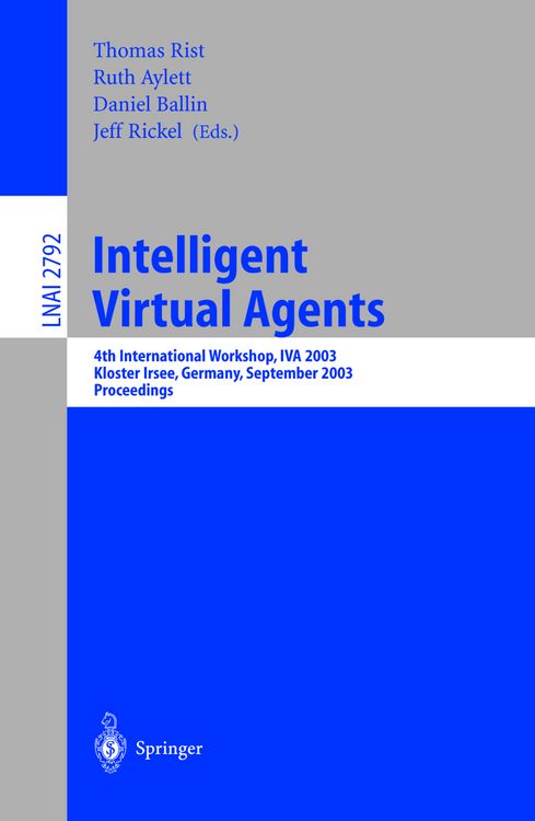 Produktbild: Intelligent Virtual Agents