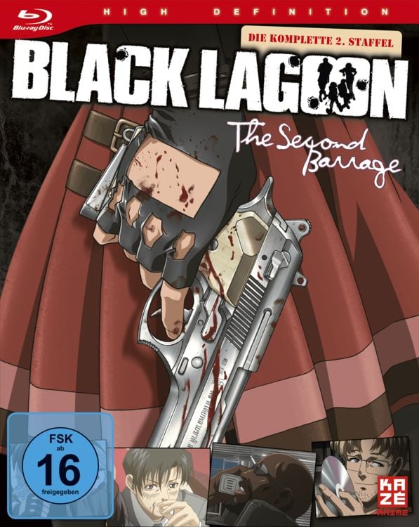 Produktbild: Black Lagoon - Staffel 2 - Gesamtausgabe - Blu-ray Box [2 BRs]