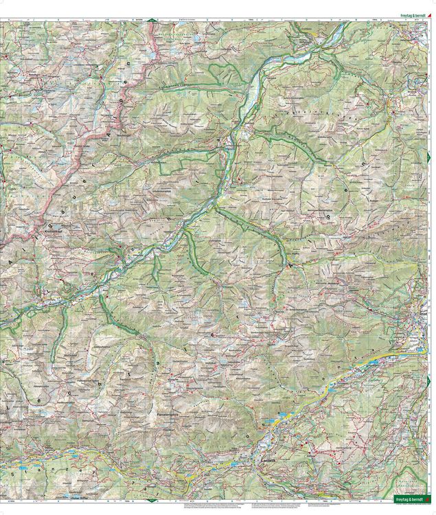 Produktbild: Freytag & berndt Wanderkarte WK 351 Lechtaler Alpen - Allg&auml;uer Alpen 1:50.000