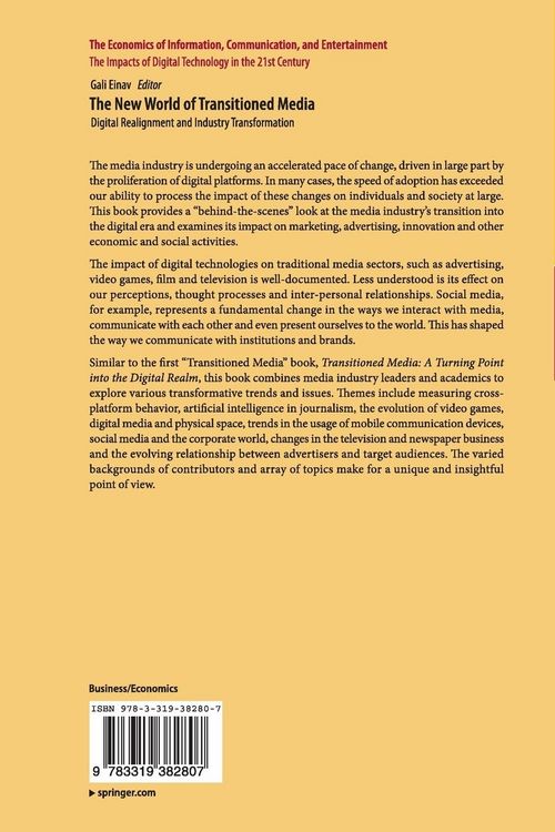 Produktbild: The New World of Transitioned Media