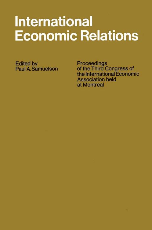 Produktbild: International Economic Relations