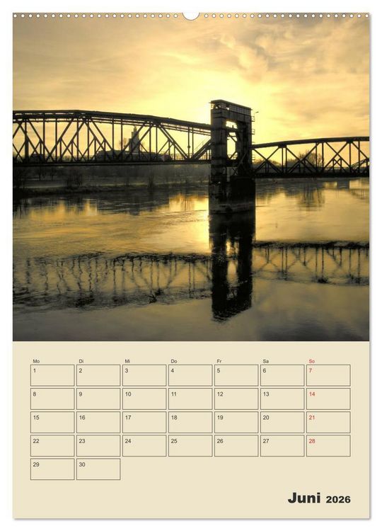 Produktbild: Komm nach Magdeburg (Wandkalender 2026 DIN A2 hoch), CALVENDO Monatskalender