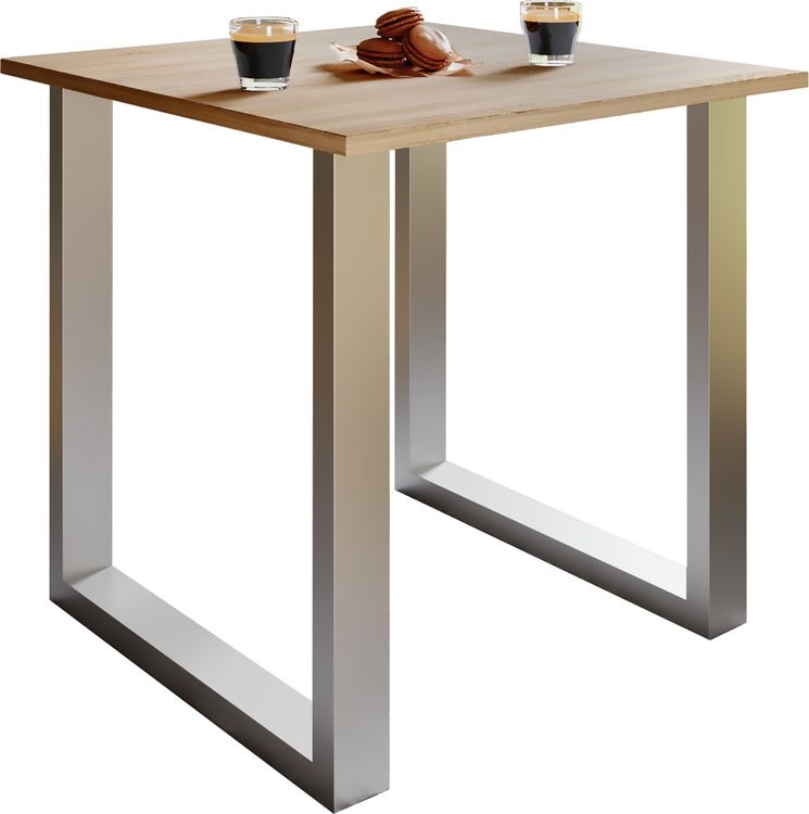 Produktbild: Premium Holz Esstisch K&uuml;chentisch Xona U 80x50