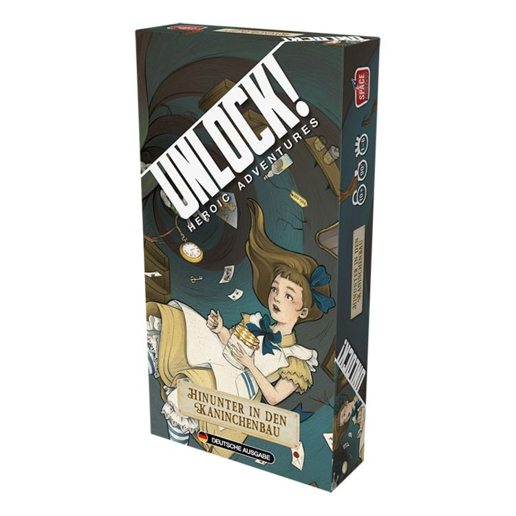 Produktbild: Unlock! - Hinunter in den Kaninchenbau. (Einzelsz.) Box5C
