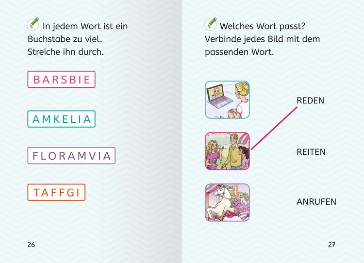 Produktbild: Barbie Princess Adventure: Prinzessin f&uuml;r einen Tag - Erstlesebuch zum Lesenlernen