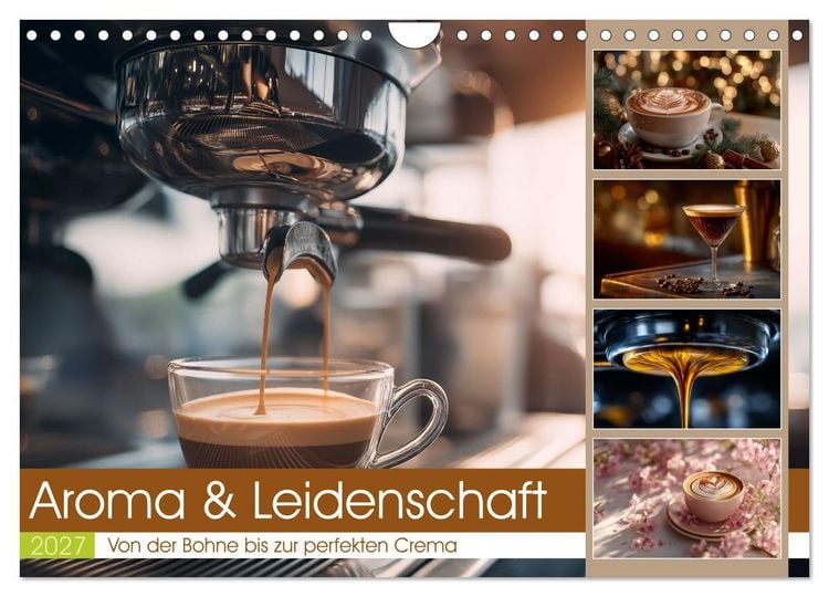 Produktbild: Aroma & Leidenschaft (Wandkalender 2027 DIN A4 quer), CALVENDO Monatskalender