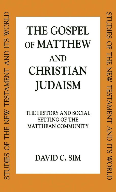 Produktbild: Gospel of Matthew and Christian Judaism