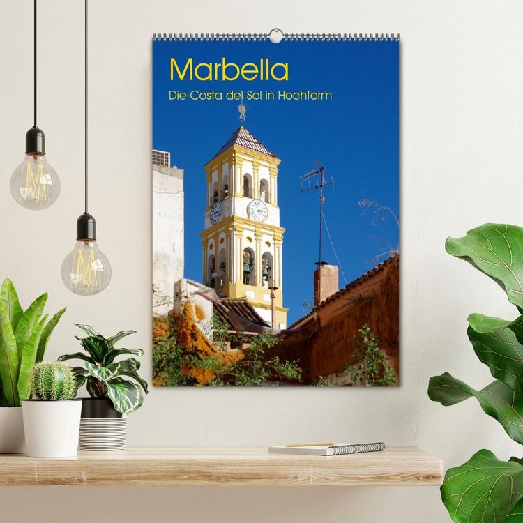 Produktbild: Marbella - Die Costa del Sol in Hochform (Wandkalender 2026 DIN A2 hoch), CALVENDO Monatskalender