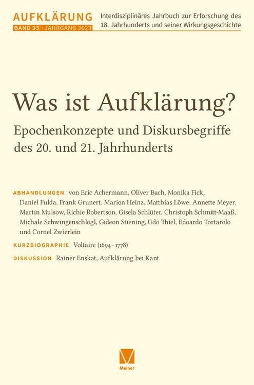 Produktbild: Aufkl&auml;rung 35: Was ist Aufkl&auml;rung?