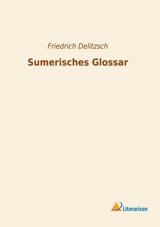 Produktbild: Sumerisches Glossar