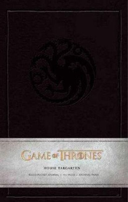 Produktbild: Game of Thrones: House Targaryen Ruled Pocket Journal