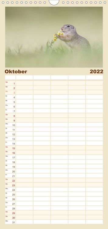 Produktbild: Familienplaner Naturfotografie (Wandkalender 2022 , 21 cm x 45 cm, hoch)