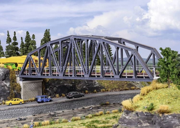 Produktbild: Kibri 39700 H0 Stahlbr&uuml;cke 1gleisig Universell (L x B x H) 460 x 80 x 116mm