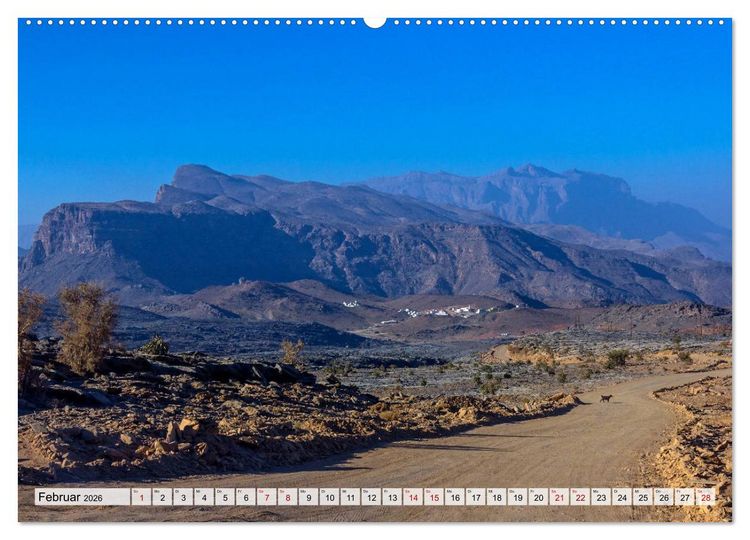 Produktbild: Oman - Eine Fotoreise (hochwertiger Premium Wandkalender 2026 DIN A2 quer), Kunstdruck in Hochglanz