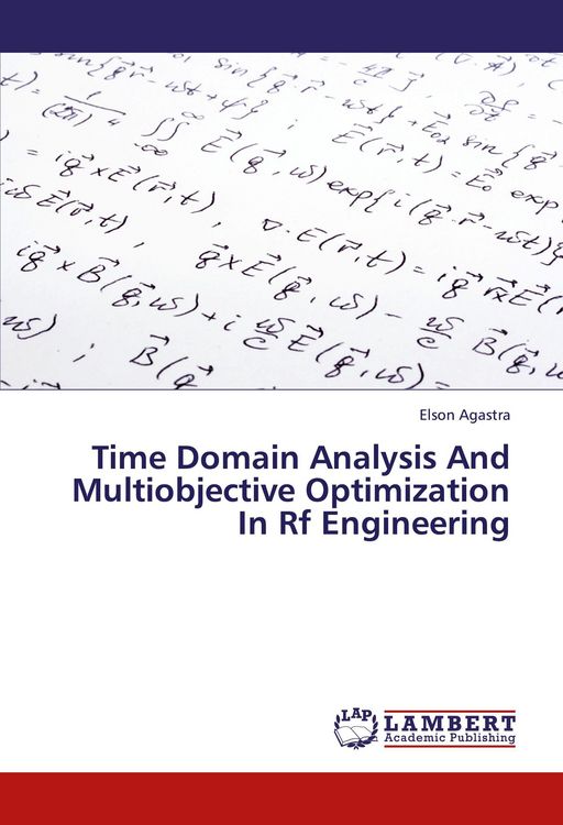 Produktbild: Time Domain Analysis And Multiobjective Optimization In Rf Engineering